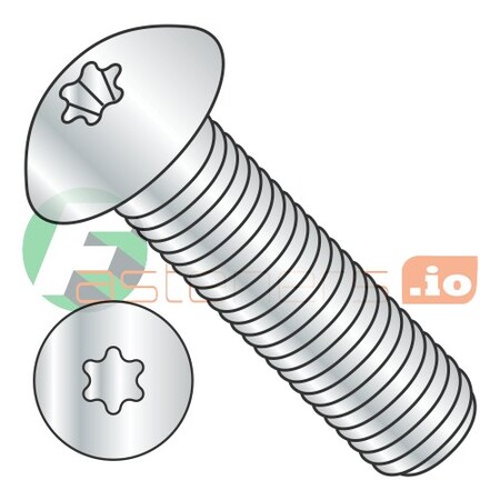 Newport Fasteners M5-0.80 x 40 mm Torx Button Machine Screw, Zinc Plated Steel, 2000 PK 267556